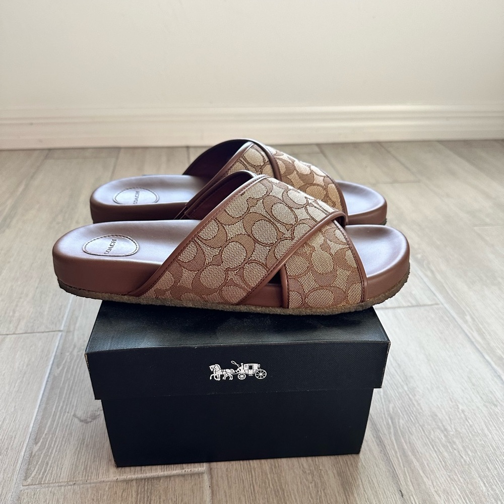 Coach Slides size 12 (run small like 11)